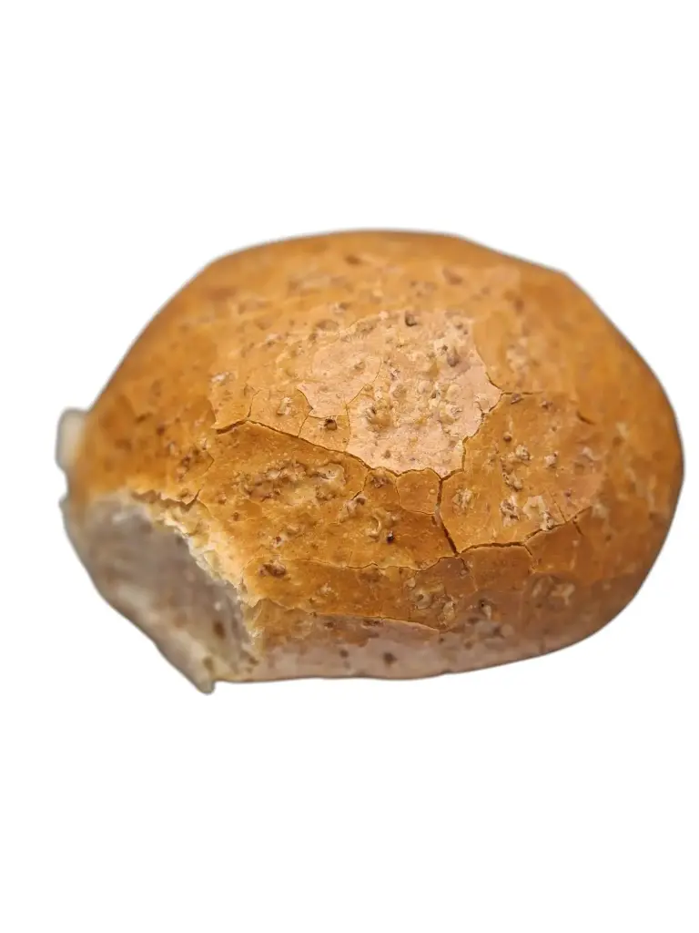 bruin brood klein rond